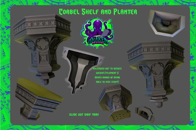 Corbel Shelf and Planter