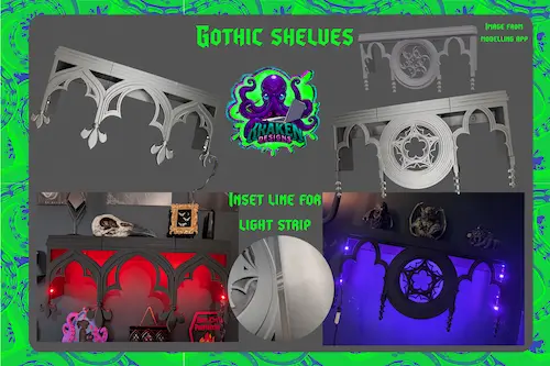 Gothic Shelves