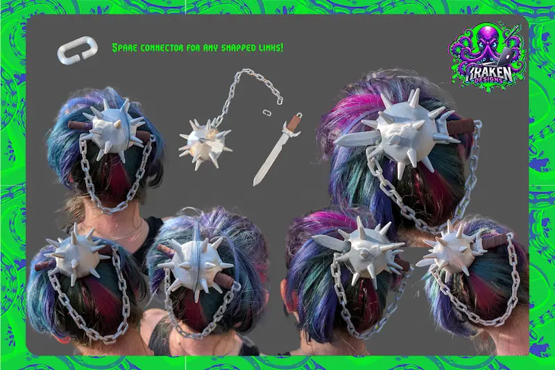 ⛓Flail Hair Pin⛓