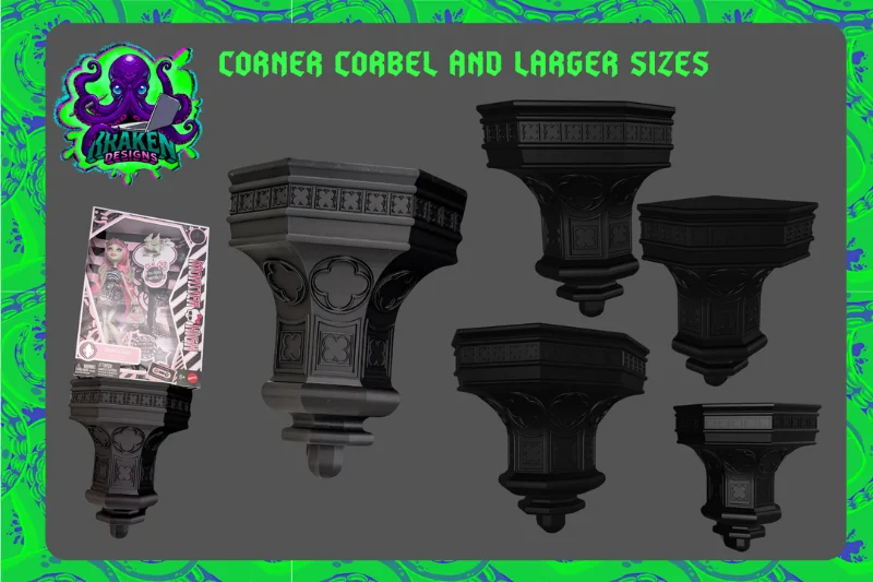 Large Corbel & Corner Corbel
