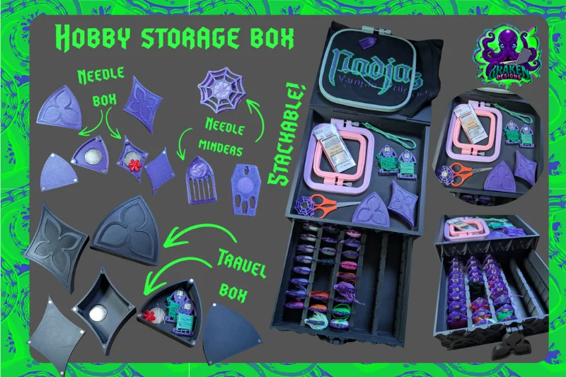 Gothic Hobby Storage Box